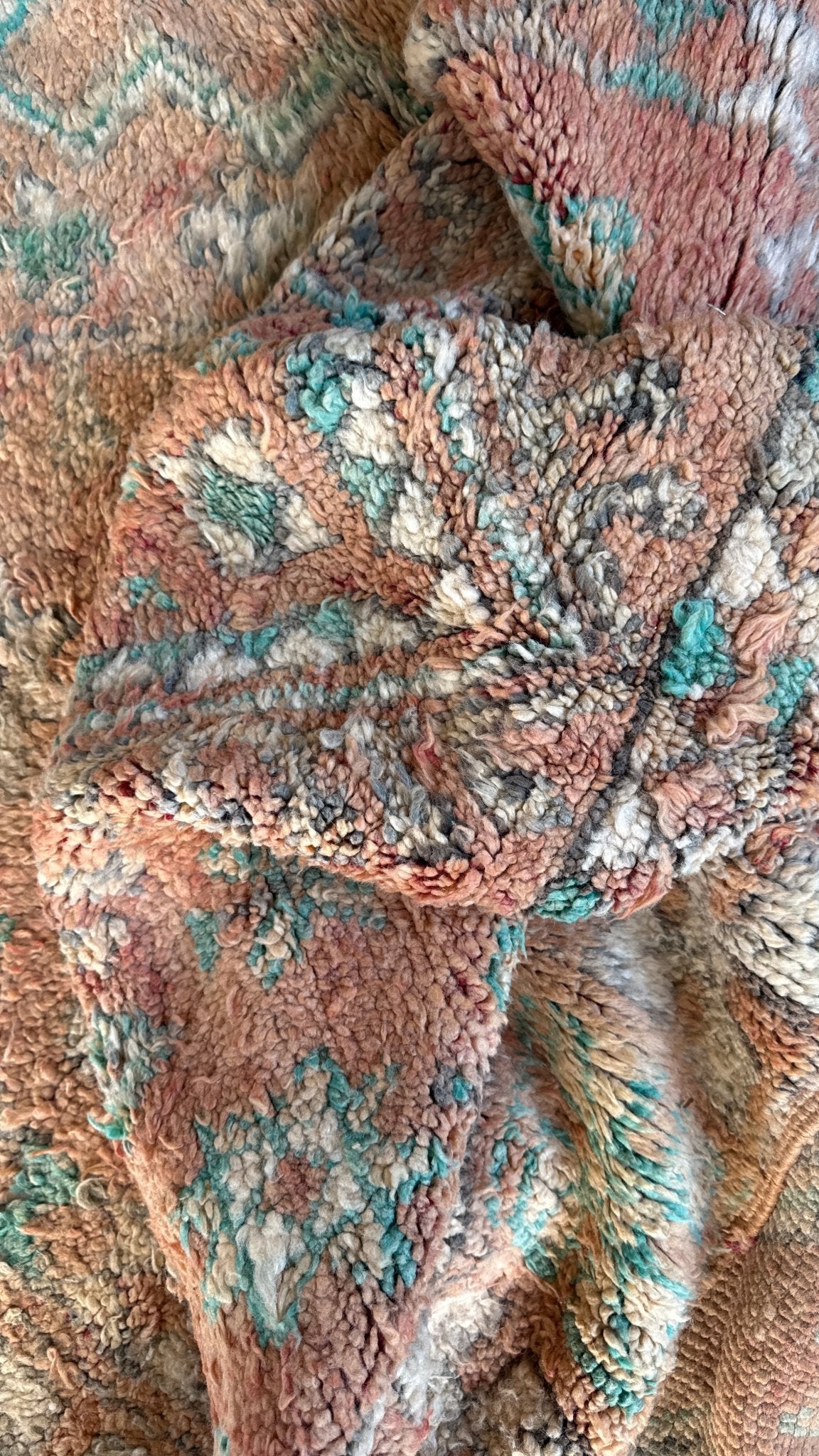 Vintage Moroccan Rug - 417cm x 194cm - Rohi Threads