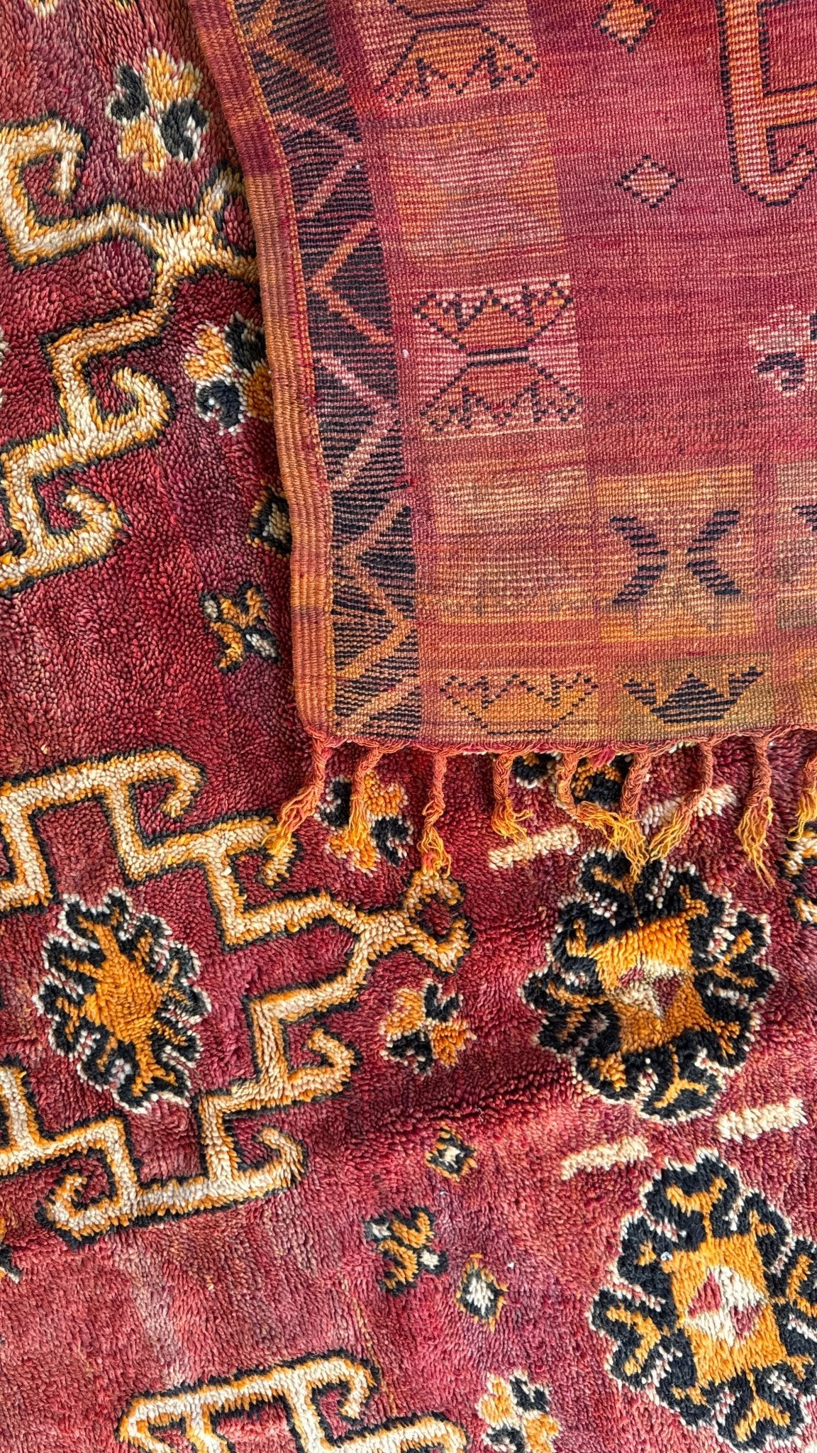 Vintage Moroccan Rug - Rohi Threads
