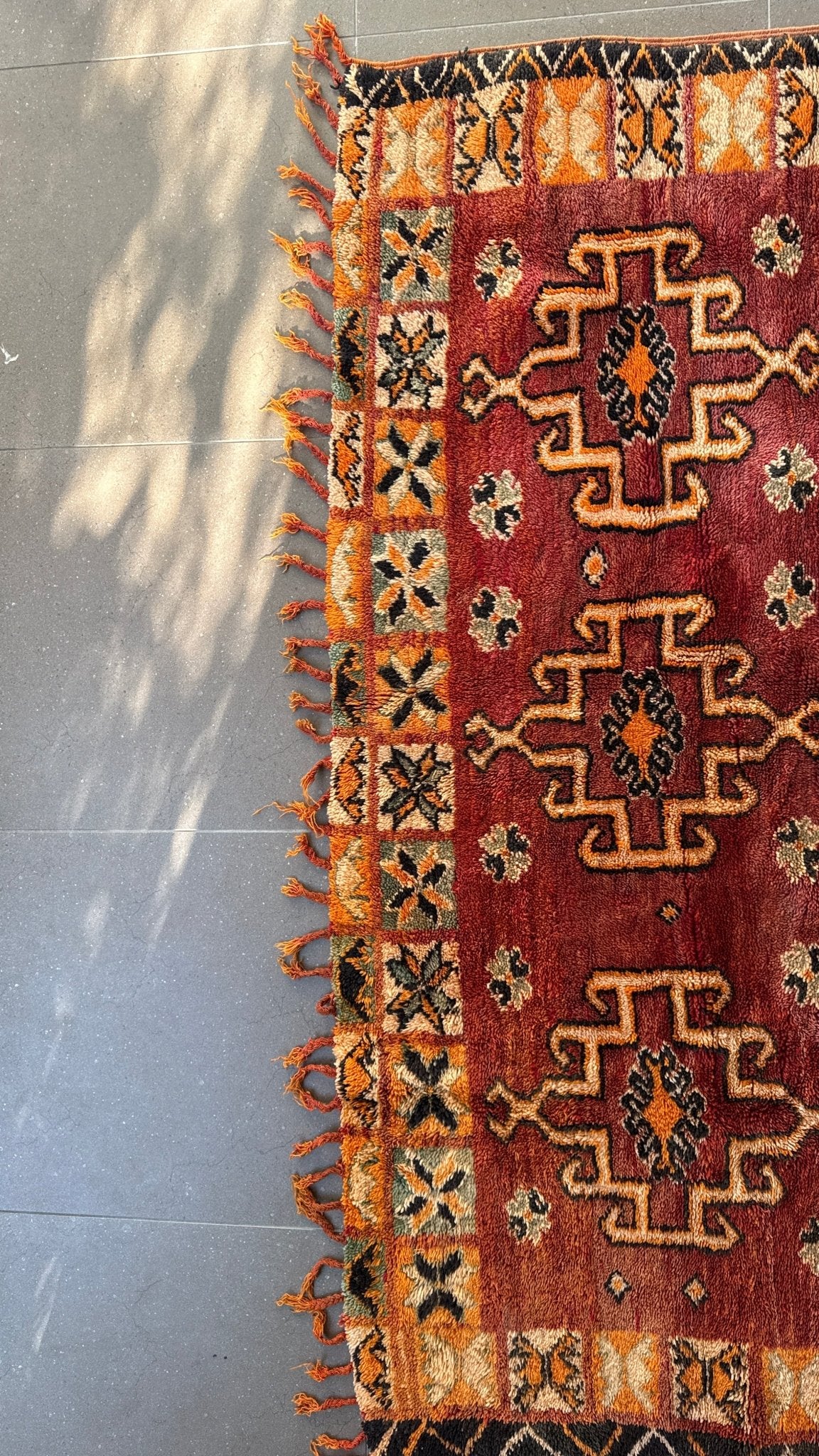 Vintage Moroccan Rug - Rohi Threads